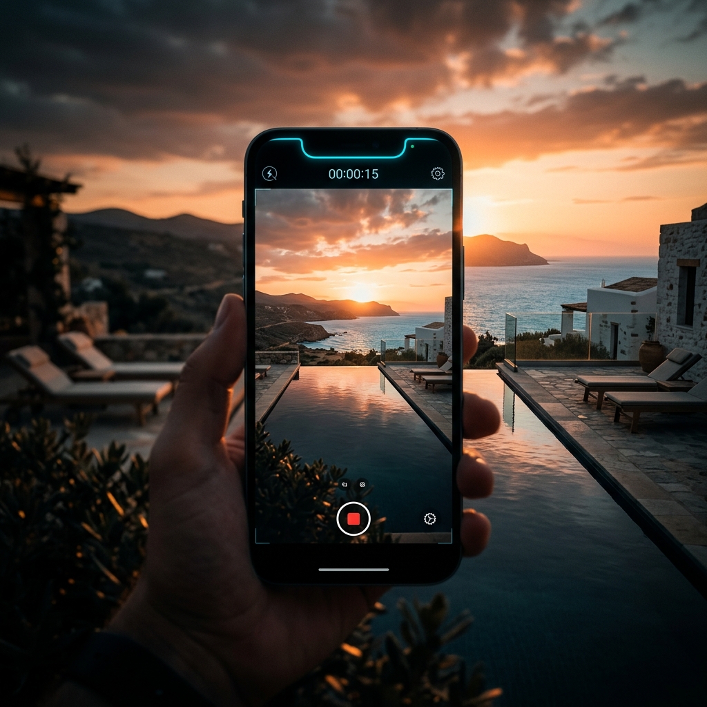 Δημιουργία TikTok και Reels για ξενοδοχεία και βίλες στην Κρήτη